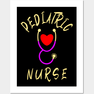 Pediatric Nurse Cute Gift Idea Posters and Art